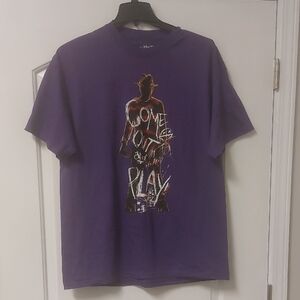 Freddy Krueger Nightmare On Elm Street Come Out And Play Purple Graphic Tee XL
